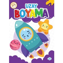 Dokuz Çocuk Yayınları Neşeli Uzay Boyama
