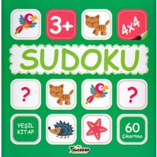 Teleskop Sudoku 4x4 Yeşil Kitap