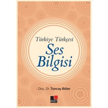 Kesit Yayınları Türkiye Türkçesi Ses Bilgisi