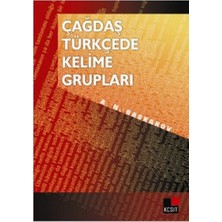 Kesit Yayınları Çağdaş Türkçede Kelime Grupları