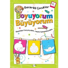 Kukla Yayınları Becerikli Çocuklar - Boyuyorum Büyüyorum (4+ Yaş)