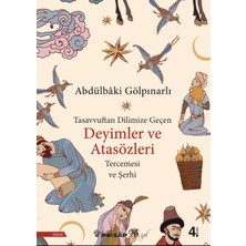 İnkılap Kitabevi Tasavvuftan Dilimize Geçen Deyimler ve Atasözleri