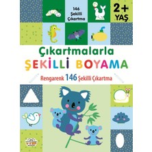 0-6 Yaş Yayınları Çıkartmalarla Şekilli Boyama 2 Yaş Üstü