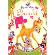 Çiçek Yayıncılık Yap-Boz Kitap - Bambi