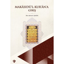 Türkiye Diyanet Vakfı Yayınları Makasıdül Kur'an'a Giriş