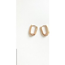 HaDe Xuping Rose Gold Çelik Küpe