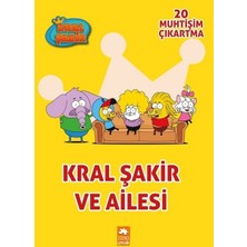 Eksik Parça Yayınları Kral Şakir ve Ailesi - Çıkartmalı Boyama Kitabı