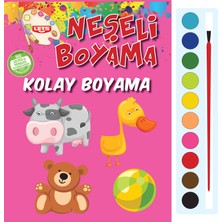 Parıltı Yayınları Neşeli Boyama - Kolay Boyama