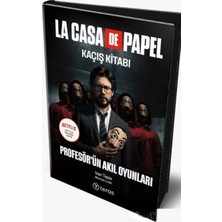 Teras Kitap La Case De Papel Kaçış Kitabı - Profesör'ün Akıl Oyunları (Ciltli) (Maske Hediyeli)