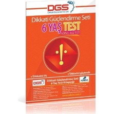Adeda Yayıncılık Dikkati Güçlendirme Seti 6 Yaş Test