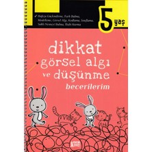 Minik Ada Yayınları Dikkat Görsel Algı ve Düşünme Becerilerim
