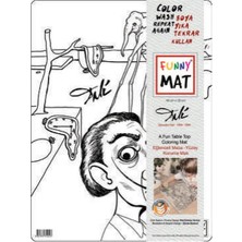 Akademi Çocuk Funny Mat - Salvador Dalı 30 x 40 cm