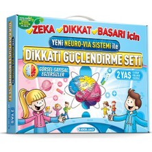Adeda Yayıncılık Dikkati Güçlendirme Seti - Anasınıfı –2 Yaş Neuro-Via