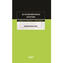Akçağ Yayınları Ali In Der Bektaschi Dichtung