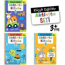 İndigo Çocuk Küçük Dahiler Aktivite Seti 3+ Yaş - 3 Kitap Takım