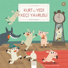 1001 Çiçek Kitaplar Kurt ile Yedi Keçi Yavrusu - Ilk Öykülerim