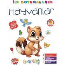 Boyama Zamanı Ilk Boyamalarım -Hayvanlar