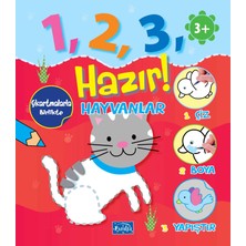 Parıltı Yayınları 1-2-3 Hazır Hayvanlar
