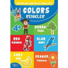 Koloni Çocuk Çocuklar Için Kolay Ingilizce - Colors Renkler