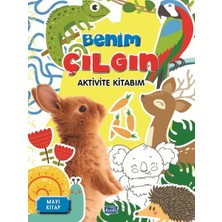 Teleskop Benim Çılgın Aktivite Kitabım Mavi Kitap