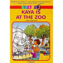 İnkılap Kitabevi Kaya Is At The Zoo Stage 2 Ilköğretim Okulları 5. Sınıf Ingilizce Ders Programına Uygun Okuma Kitabı