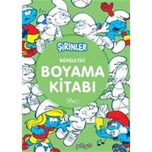 Pogo Çocuk Büyüleyici Boyama Kitabı - Şirinler