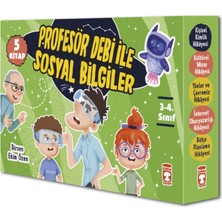 Timaş Çocuk Profesör Debi Ile Sosyal Bilgiler Seti (5 Kitap)