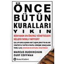 Remzi Kitabevi Önce Bütün Kuralları Yıkın