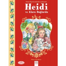 1001 Çiçek Kitaplar Heidi ve Klara Dağlarda