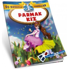 Damla Yayınevi Üç Boyutlu Masallar - Parmak Kız (3d Gözlük Ile)