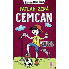 Timaş Çocuk Patlak Zeka Cemcan - Topçu Mu Popçu Mu (Fleksi Cilt)
