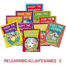 Timaş Publishing Allahın Isimlerini Öğreniyorum - 2 (10 Kitap Set)