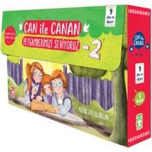 Timaş Çocuk Can Ile Canan Peygamberimizi Seviyoruz 2 - Set (5 Kitap)