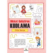 Bookalemun Yayınevi Dikkat Geliştiren Kodlama - Orta Seviye