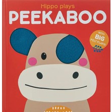 Yoyo Books Peekaboo With Felt Flaps: Hippo Plays Peekaboo