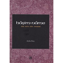 Palet Yayınları Haşim-Name  Giriş-Metin-Dizin-Tıpkıbasım