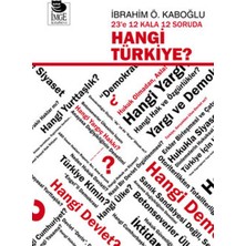 İmge Kitabevi Yayınları 23'e 12 Kala 12 Soruda Hangi Türkiye