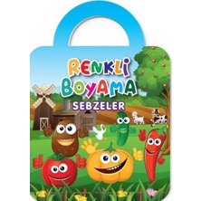 Baloon Kids Renkli Boyama-Sebzeler