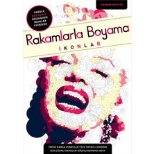 Pegasus Yayınları Rakamlarla Boyama: İkonlar Thomas Pavitte Ciltsiz Normal Boy 48 Sayfa Eğlenceli Boyama