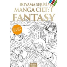 Teras Kitap Manga Boyama Cilt I: Fantasy