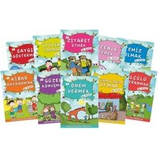 Timaş Çocuk Masallarla Görgü Kuralları - Set ( 10 Kitap )
