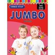 Parıltı Yayınları Jumbo Boyama Kırmızı Kitap