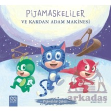 1001 Çiçek Kitaplar Pijamalılar Çetesi - Pijamaskeliler ve Kardan Adam Makinesi