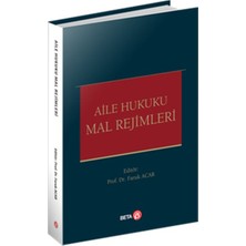 Beta Basım Yayım Aile Hukuku Mal Rejimleri