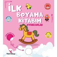 Yeti Kitap Ilk Boyama Kitabım Oyuncaklar