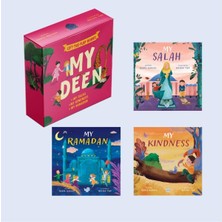 Puset Kitap My Deen ''ingilizce Benim Için Seti'' 3 Pencereli Kitap