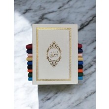 Medrese Kitabevi Çanta  Boy Termoderi Kapaklı 128 Sayfa Yasin Beyaz