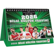 Delta Kültür Yayınevi 2026 Bilgi Kültür Takvimi