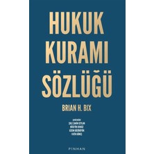 Pinhan Yayıncılık Hukuk Kuramı Sözlüğü