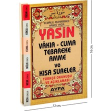 TeknoKapsül Ayfa Basın Yayın Yasin Kitabı - Çanta Boy - 128 Sayfa - Fihristli - Ayfa Yayınevi - Mevlüt Hediyeliği
